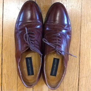 Giorgio Brutini Men’s Brown Leather Cap Oxford